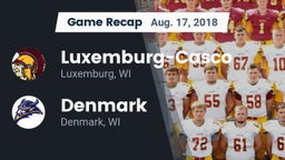 Recap: Luxemburg-Casco  vs. Denmark  2018