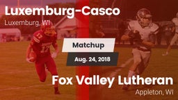 Matchup: Luxemburg-Casco vs. Fox Valley Lutheran  2018