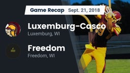 Recap: Luxemburg-Casco  vs. Freedom  2018