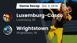 Recap: Luxemburg-Casco  vs. Wrightstown  2018