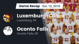 Recap: Luxemburg-Casco  vs. Oconto Falls  2018