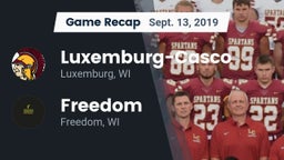 Recap: Luxemburg-Casco  vs. Freedom  2019