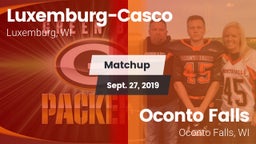 Matchup: Luxemburg-Casco vs. Oconto Falls  2019