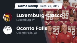 Recap: Luxemburg-Casco  vs. Oconto Falls  2019