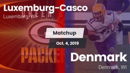 Matchup: Luxemburg-Casco vs. Denmark  2019