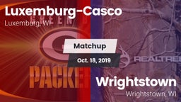 Matchup: Luxemburg-Casco vs. Wrightstown  2019