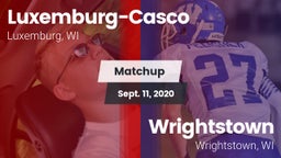 Matchup: Luxemburg-Casco vs. Wrightstown  2020