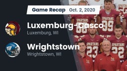 Recap: Luxemburg-Casco  vs. Wrightstown  2020