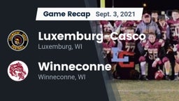 Recap: Luxemburg-Casco  vs. Winneconne  2021