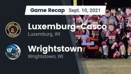 Recap: Luxemburg-Casco  vs. Wrightstown  2021