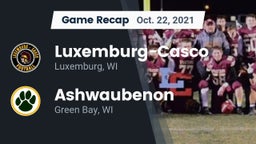 Recap: Luxemburg-Casco  vs. Ashwaubenon  2021