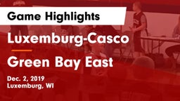 Luxemburg-Casco  vs Green Bay East  Game Highlights - Dec. 2, 2019