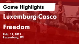 Luxemburg-Casco  vs Freedom  Game Highlights - Feb. 11, 2021