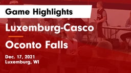 Luxemburg-Casco  vs Oconto Falls  Game Highlights - Dec. 17, 2021