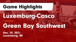 Luxemburg-Casco  vs Green Bay Southwest  Game Highlights - Dec. 29, 2021