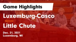 Luxemburg-Casco  vs Little Chute  Game Highlights - Dec. 21, 2021