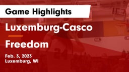 Luxemburg-Casco  vs Freedom  Game Highlights - Feb. 3, 2023