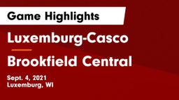 Luxemburg-Casco  vs Brookfield Central Game Highlights - Sept. 4, 2021