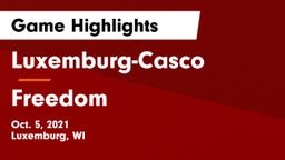 Luxemburg-Casco  vs Freedom  Game Highlights - Oct. 5, 2021