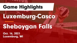 Luxemburg-Casco  vs Sheboygan Falls  Game Highlights - Oct. 16, 2021