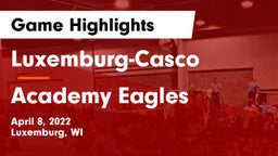 Luxemburg-Casco  vs Academy Eagles Game Highlights - April 8, 2022