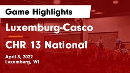 Luxemburg-Casco  vs CHR 13 National Game Highlights - April 8, 2022
