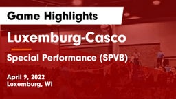 Luxemburg-Casco  vs Special Performance (SPVB) Game Highlights - April 9, 2022