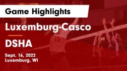 Luxemburg-Casco  vs DSHA Game Highlights - Sept. 16, 2022