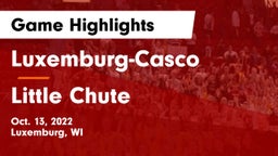 Luxemburg-Casco  vs Little Chute  Game Highlights - Oct. 13, 2022