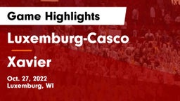 Luxemburg-Casco  vs Xavier  Game Highlights - Oct. 27, 2022