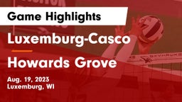 Luxemburg-Casco  vs Howards Grove Game Highlights - Aug. 19, 2023