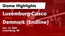 Luxemburg-Casco  vs Denmark (Endline) Game Highlights - Oct. 12, 2023