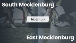 Matchup: South Mecklenburg vs. East Mecklenburg  2016