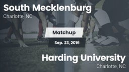Matchup: South Mecklenburg vs. Harding University  2016
