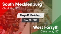 Matchup: South Mecklenburg vs. West Forsyth  2016