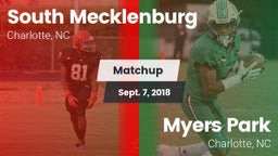 Matchup: South Mecklenburg vs. Myers Park  2018