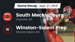 Recap: South Mecklenburg  vs. Winston-Salem Prep  2018