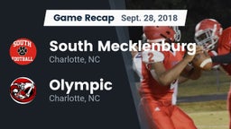 Recap: South Mecklenburg  vs. Olympic  2018