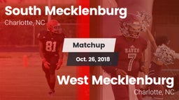 Matchup: South Mecklenburg vs. West Mecklenburg  2018