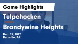 Tulpehocken  vs Brandywine Heights  Game Highlights - Dec. 15, 2022