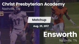 Matchup: Christ Presbyterian vs. Ensworth  2017