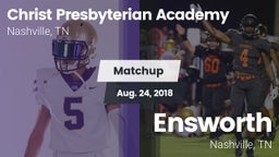 Matchup: Christ Presbyterian vs. Ensworth  2018