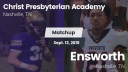 Matchup: Christ Presbyterian vs. Ensworth  2019