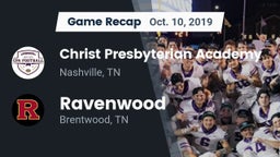 Recap: Christ Presbyterian Academy vs. Ravenwood  2019