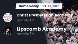 Recap: Christ Presbyterian Academy vs. Lipscomb Academy 2020