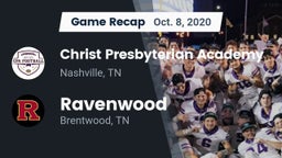 Recap: Christ Presbyterian Academy vs. Ravenwood  2020