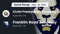 Recap: Christ Presbyterian Academy vs. Franklin Road Academy 2022