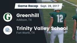 Recap: Greenhill  vs. Trinity Valley School 2017