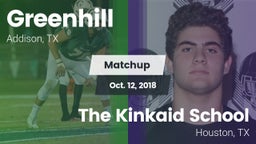 Matchup: Greenhill High vs. The Kinkaid School 2018