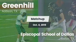 Matchup: Greenhill High vs. Episcopal School of Dallas 2019